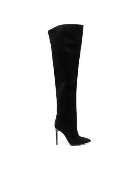 PARIS TEXAS over-the-knee suede boots