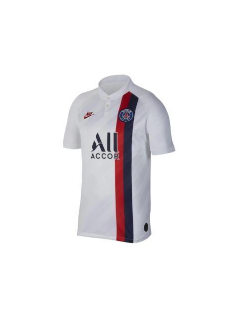 Nike Nike Paris Saint-Germain 2019/20 Jersey Cloud White/Midnight Blue/University Red