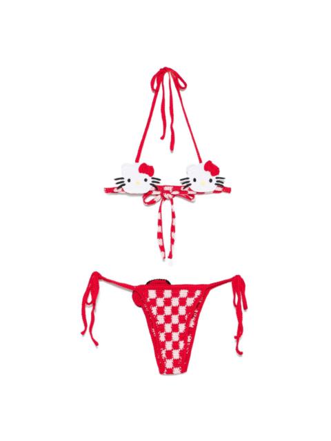 x Hello Kitty crochet bikini