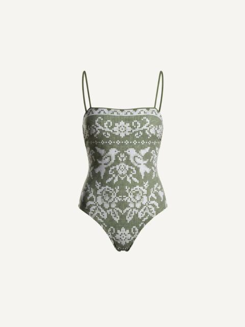 Cleobella DOLORES ONE PIECE | VERDANT FLIGHT