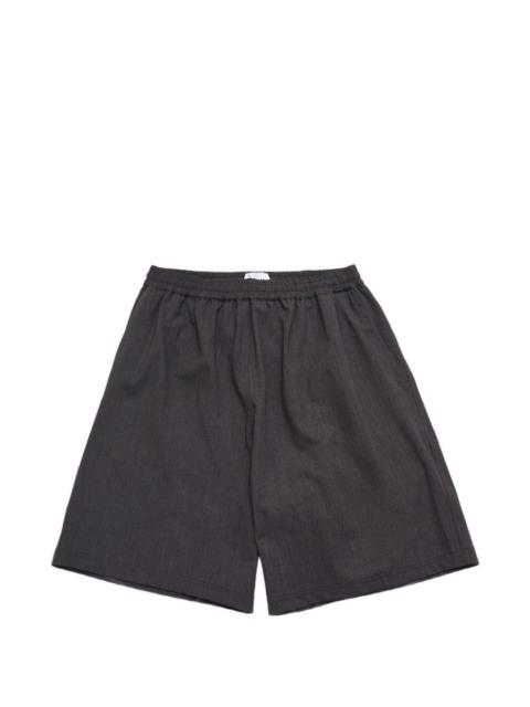 BONSAI wide-leg track shorts