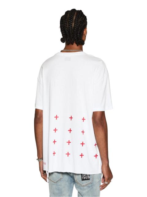 Ksubi 4X4 BIGGIE SS TEE WHITE/RED