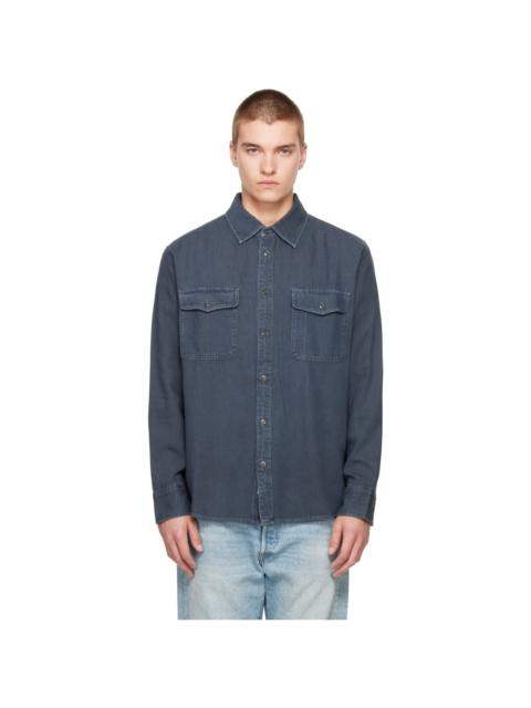 rag & bone Blue Jack Infuse Denim Shirt
