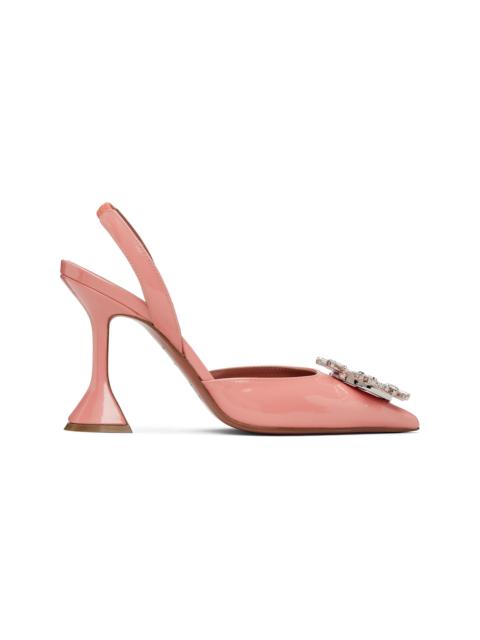 Amina Muaddi Pink Begum Sling 95 Heels