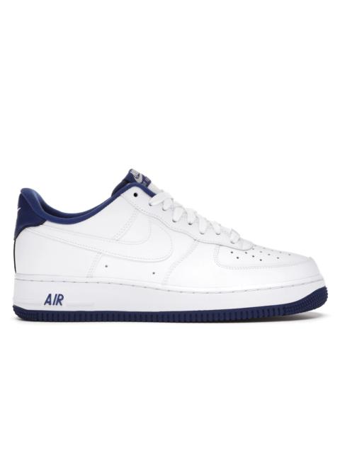 Nike Air Force 1 Low White Deep Royal Blue