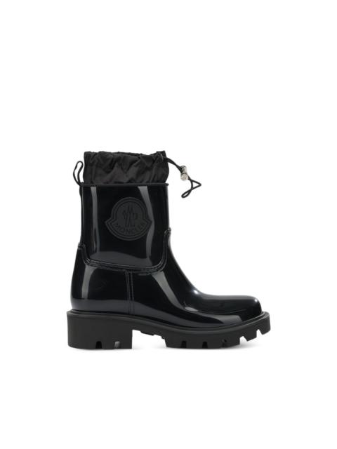 Moncler Kickstream logo lug-sole boots