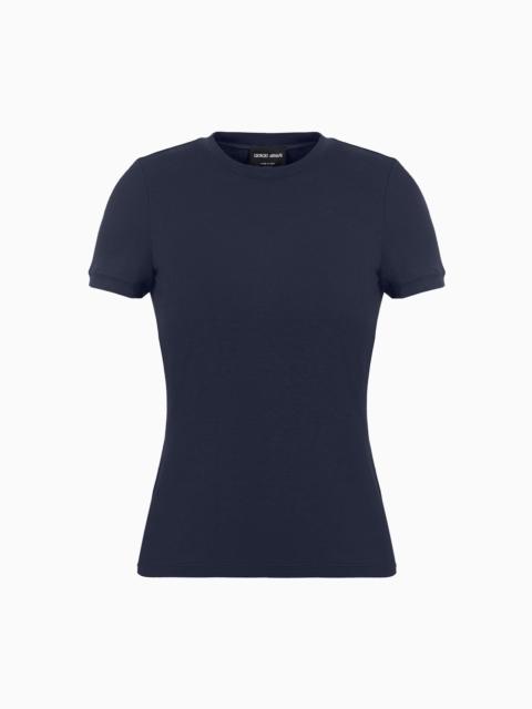 GIORGIO ARMANI Stretch viscose jersey T-shirt