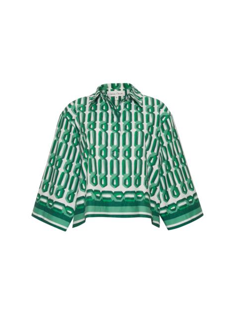 Cara Cara Erica Shirt
An Easy Button-up Top in a Playful Print