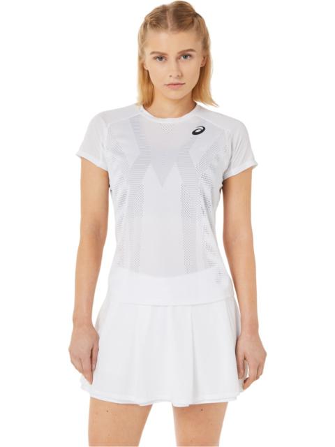 Asics WOMEN'S MATCH GRAPHIC SHORT SLEEVE TEE