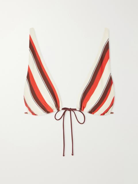 SIR. Alva Ruched Bikini Top