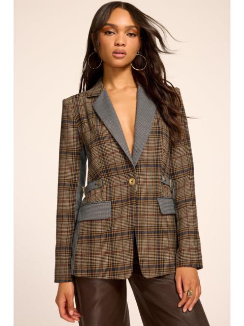 RAMY BROOK Bianca Plaid Blazer Jacket