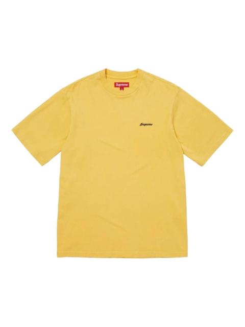 Supreme Supreme SS26 Washed S/S T-Shirt 'Yellow' SUP-SS26-306-YLW