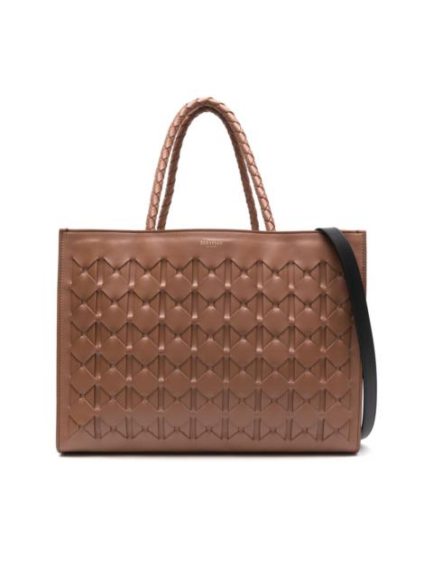 1928 Mosaico leather tote bag