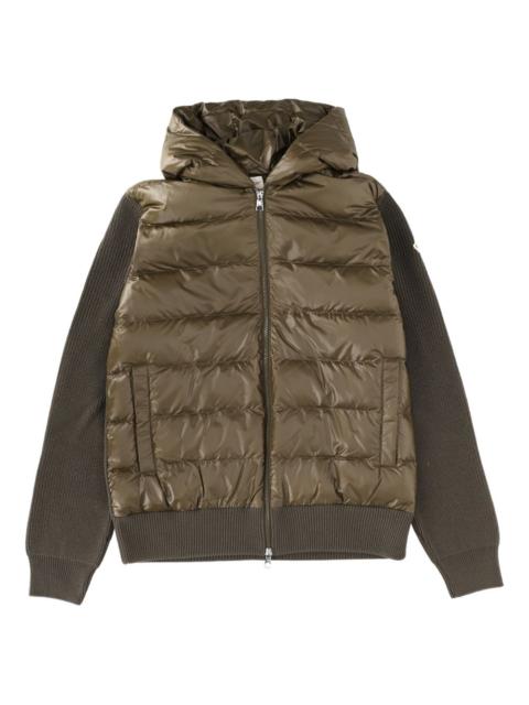 Moncler hooded zip jacket