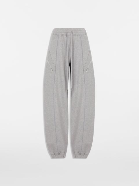 THE ATTICO MELANGE GREY JOGGERS