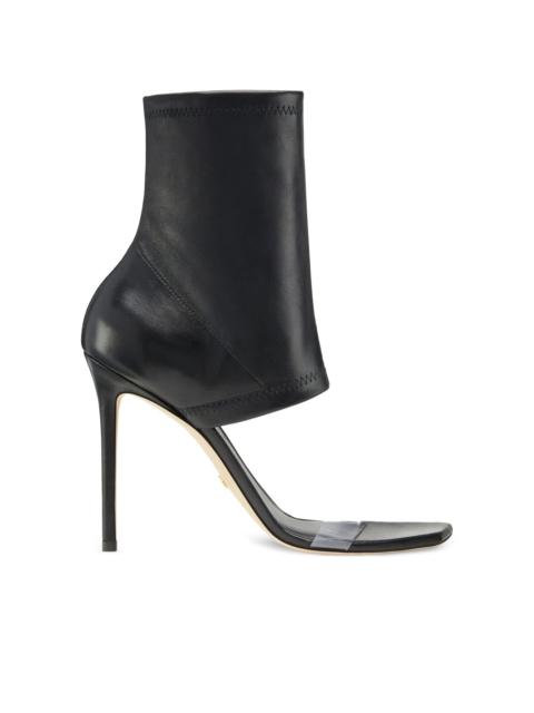 Stuart Weitzman 110mm Frontrow stretch-strap sandals