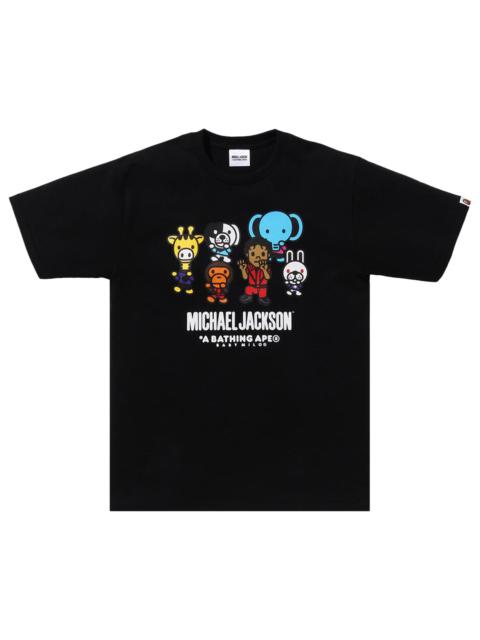 BAPE x Michael Jackson Baby Milo Tee 'Black'