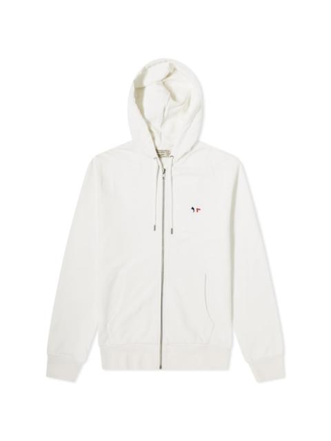 Maison Kitsuné Maison Kitsuné Tricolor Fox Patch Zip Hoody