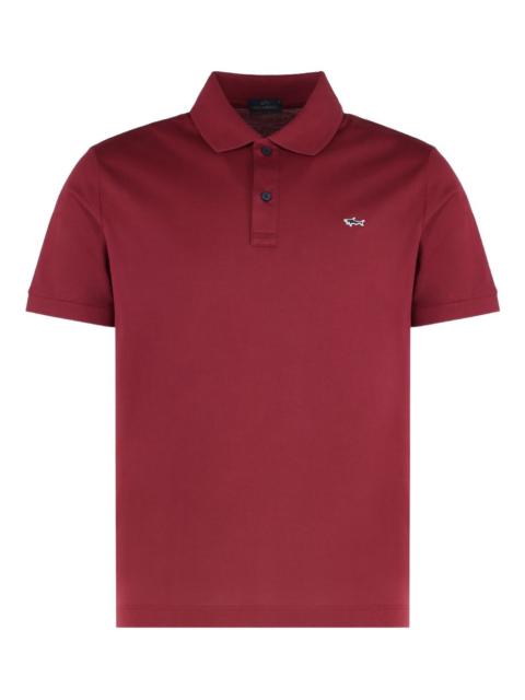 Paul & Shark logo-embroidery short-sleeve polo shirt
