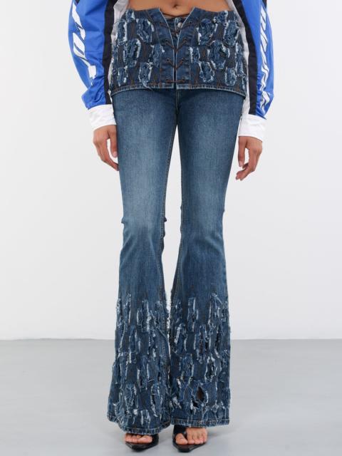 Andersson Bell Destroyed Bustier Jeans