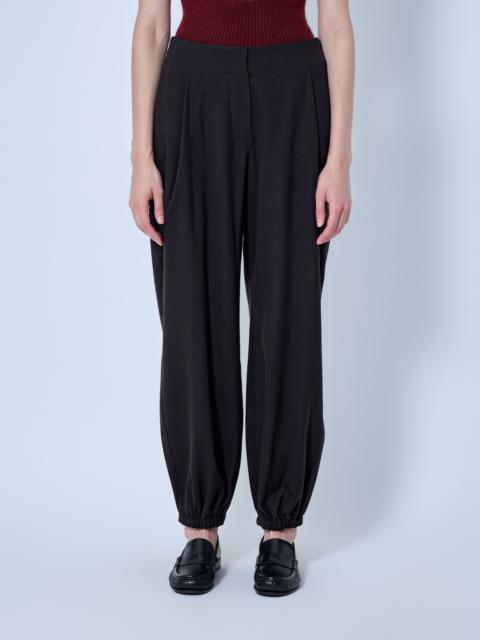 Max Mara Pleated Elasticated Ankle Trousers