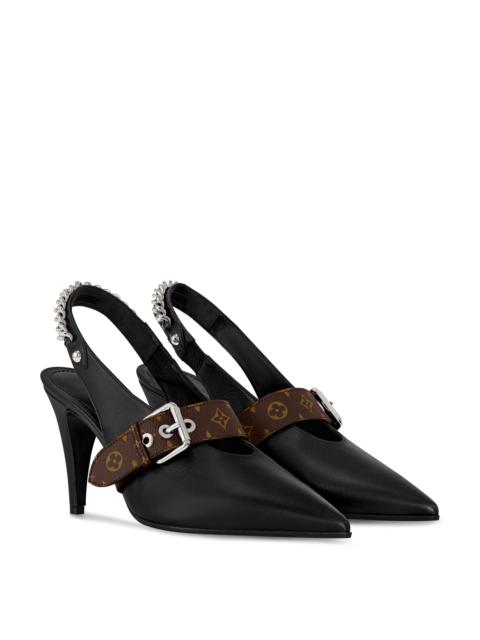 Louis Vuitton LV Vibe Slingback Pump