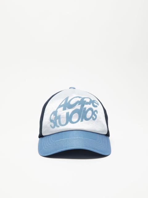 Acne Studios Logo cap - Multi blue