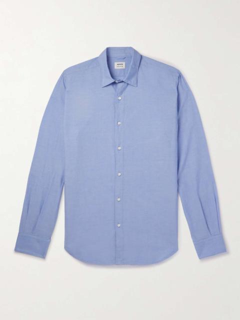 Slub Cotton-Chambray Shirt