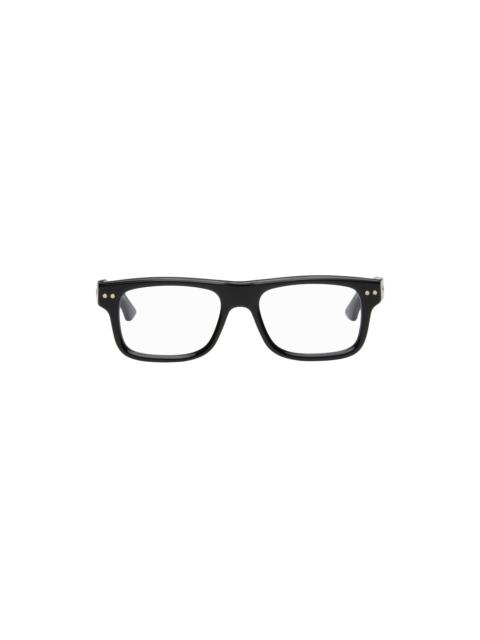 Montblanc Black Rectangular Glasses