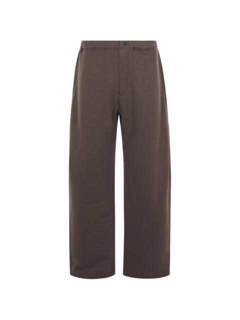sacai wide-leg drawstring trousers