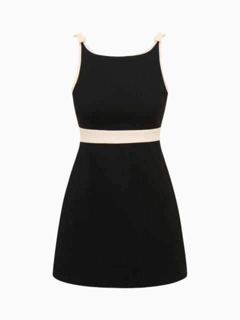 LoveShackFancy Catrice Backless Tailored Mini Dress