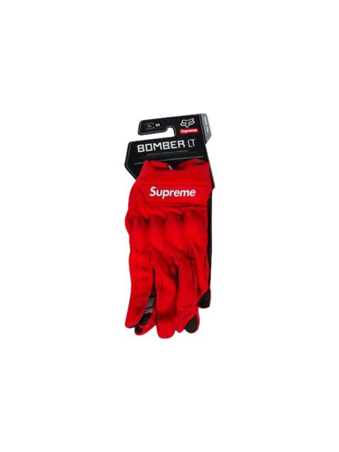 Supreme Supreme x Fox Racing Bomber Lt Gloves 'Red' | REVERSIBLE