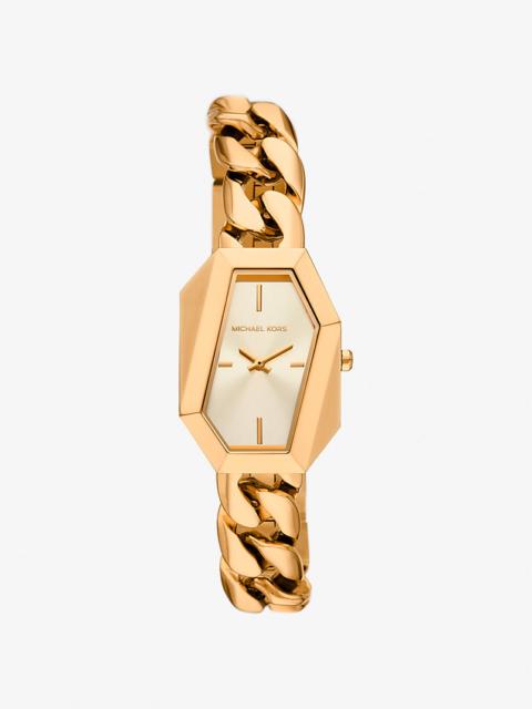 MICHAEL KORS Mini Suri Gold-Tone Watch