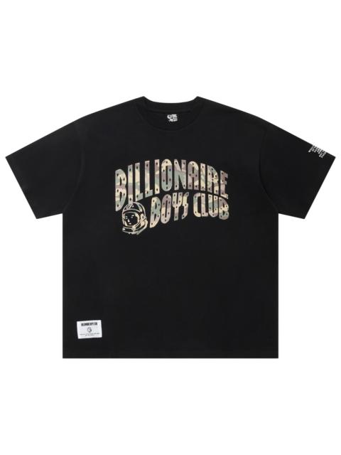 BILLIONAIRE BOYS CLUB COTTON T-SHIRT B CAMO ARCH LOGO