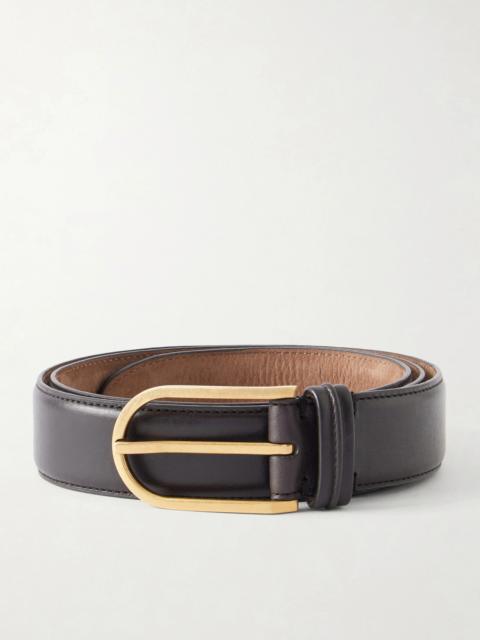 ZEGNA 3.2cm Leather Belt