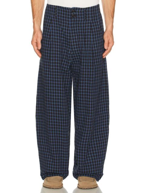 NICHOLAS DALEY Wide Leg Pleated Trouser