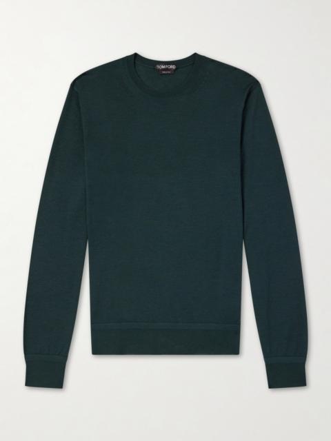 TOM FORD Cashmere and Silk-Blend Sweater