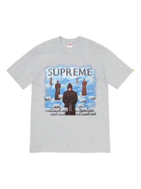 Supreme Supreme FW19 Week 1 Levitation Tee Printing Short Sleeve Unisex Gray SUP-FW19-068