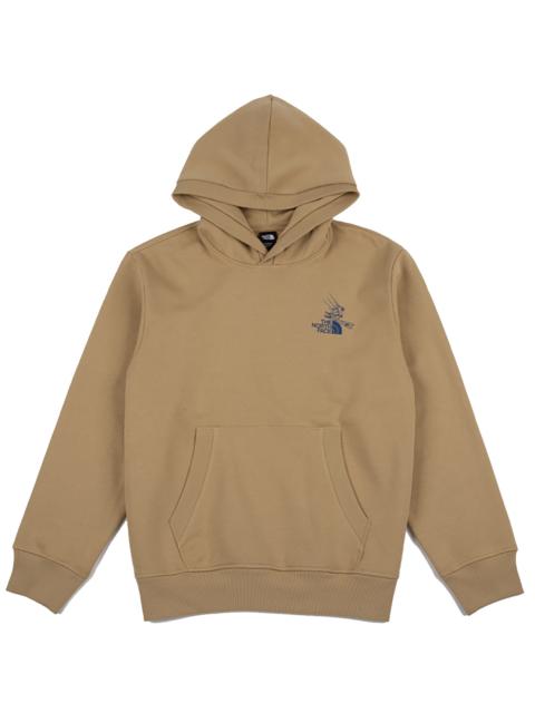 The North Face Mountain Celebration Relaxed Hoodie "Khaki Stone" NF0A8GB9LK5