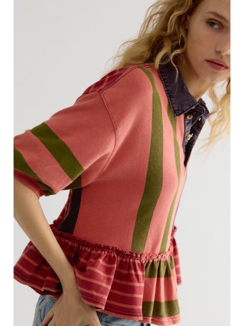 FREE PEOPLE Harbor Stripe Top
