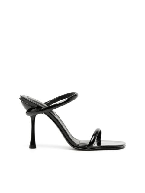 SIMKHAI Siren 90mm leather sandals