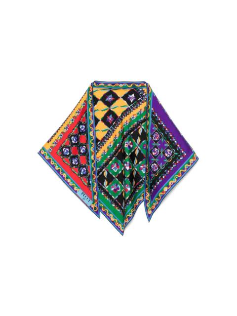PUCCI Festa-print silk scarf