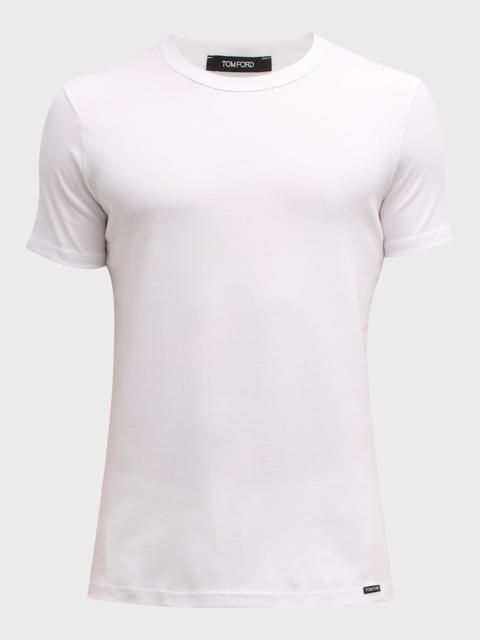 TOM FORD Men's Solid Stretch Jersey T-Shirt