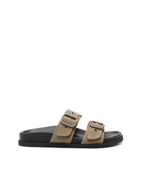 buckle-strap sandals
