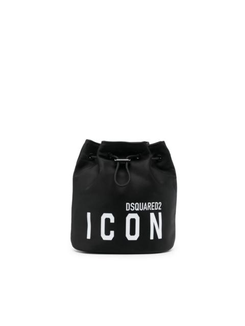 DSQUARED2 Icon-print bucket bag