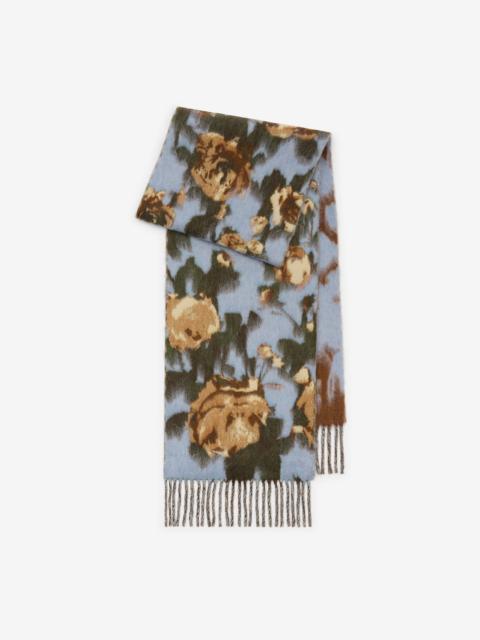 Burberry Rose Alpaca Wool Blend Scarf