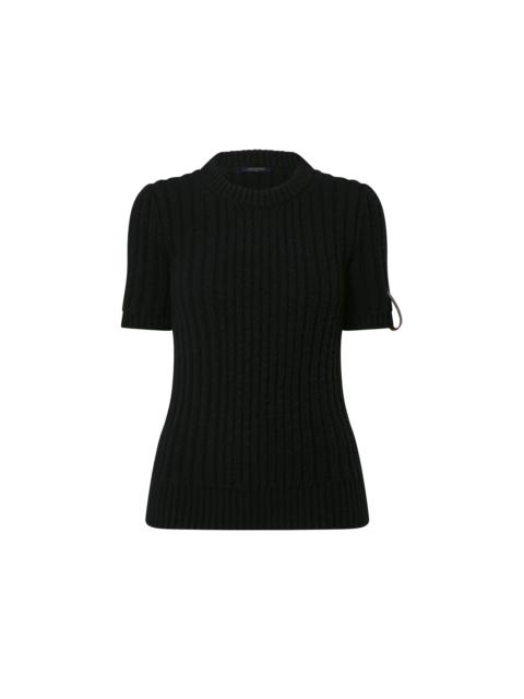 Louis Vuitton Brushed Ribbed Knit Top