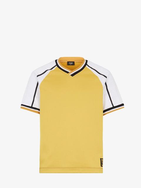 FENDI Yellow acetate T-shirt