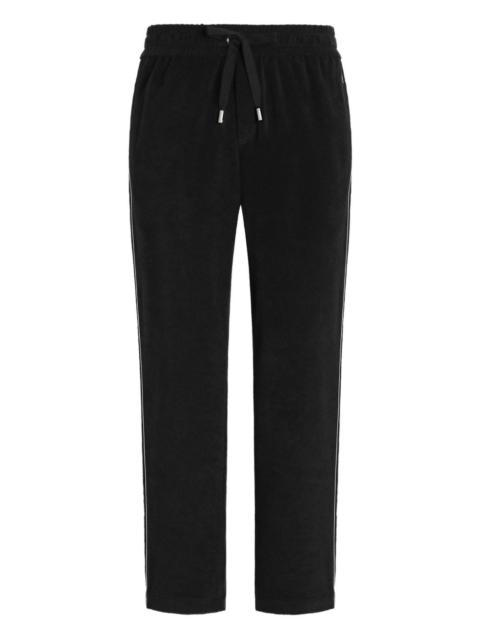 Dolce & Gabbana terry-cloth track pants