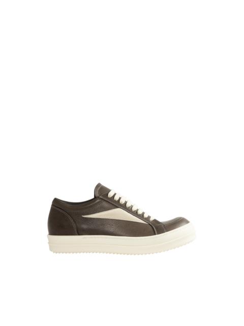 Rick Owens Washed Leather Vintage Sneaks